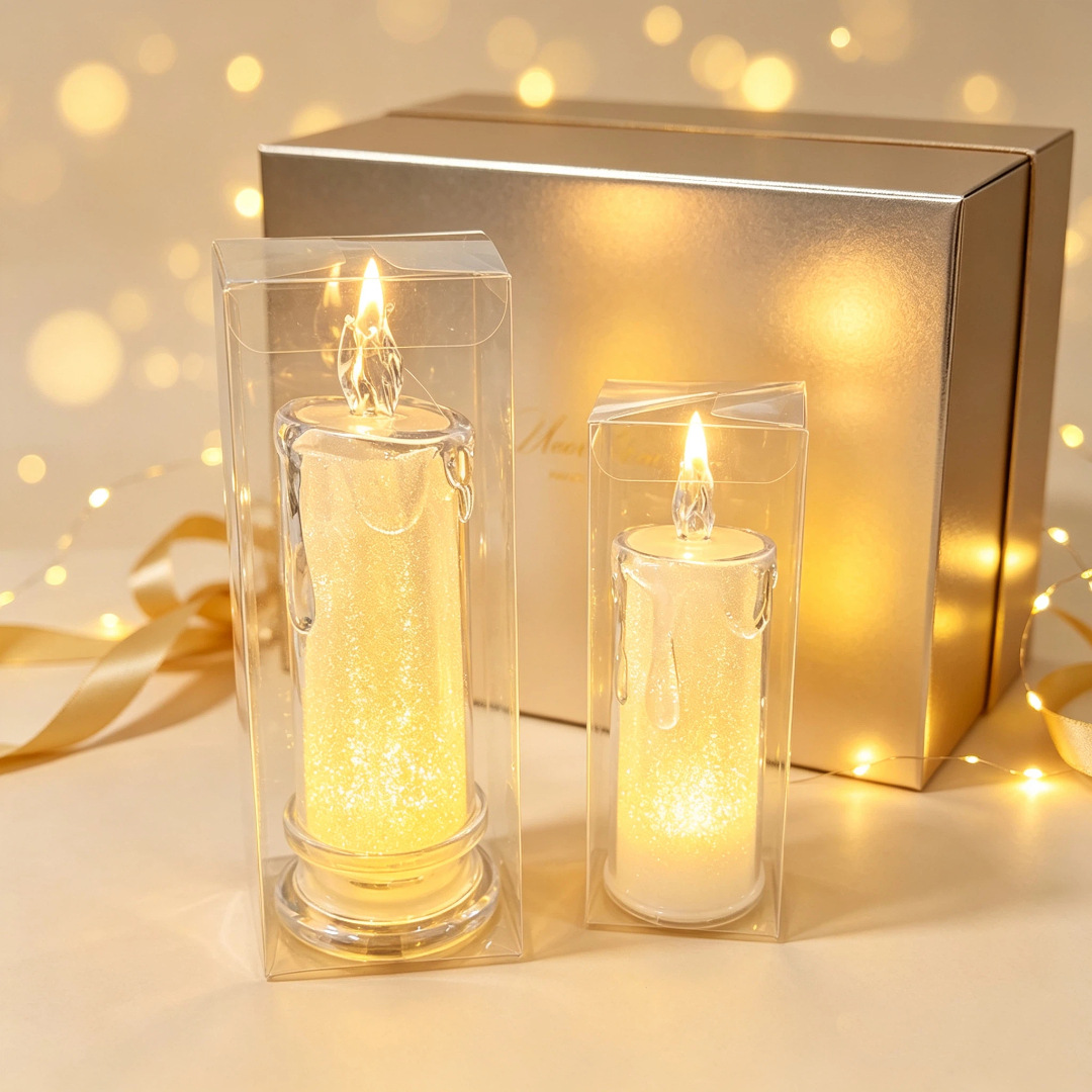 Night Light Bedroom - LED Simulation Candle Ambient Lamp