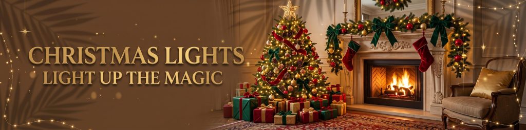 Christmas Lights banner