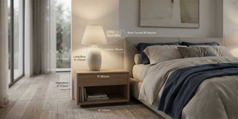 Bedside lamp